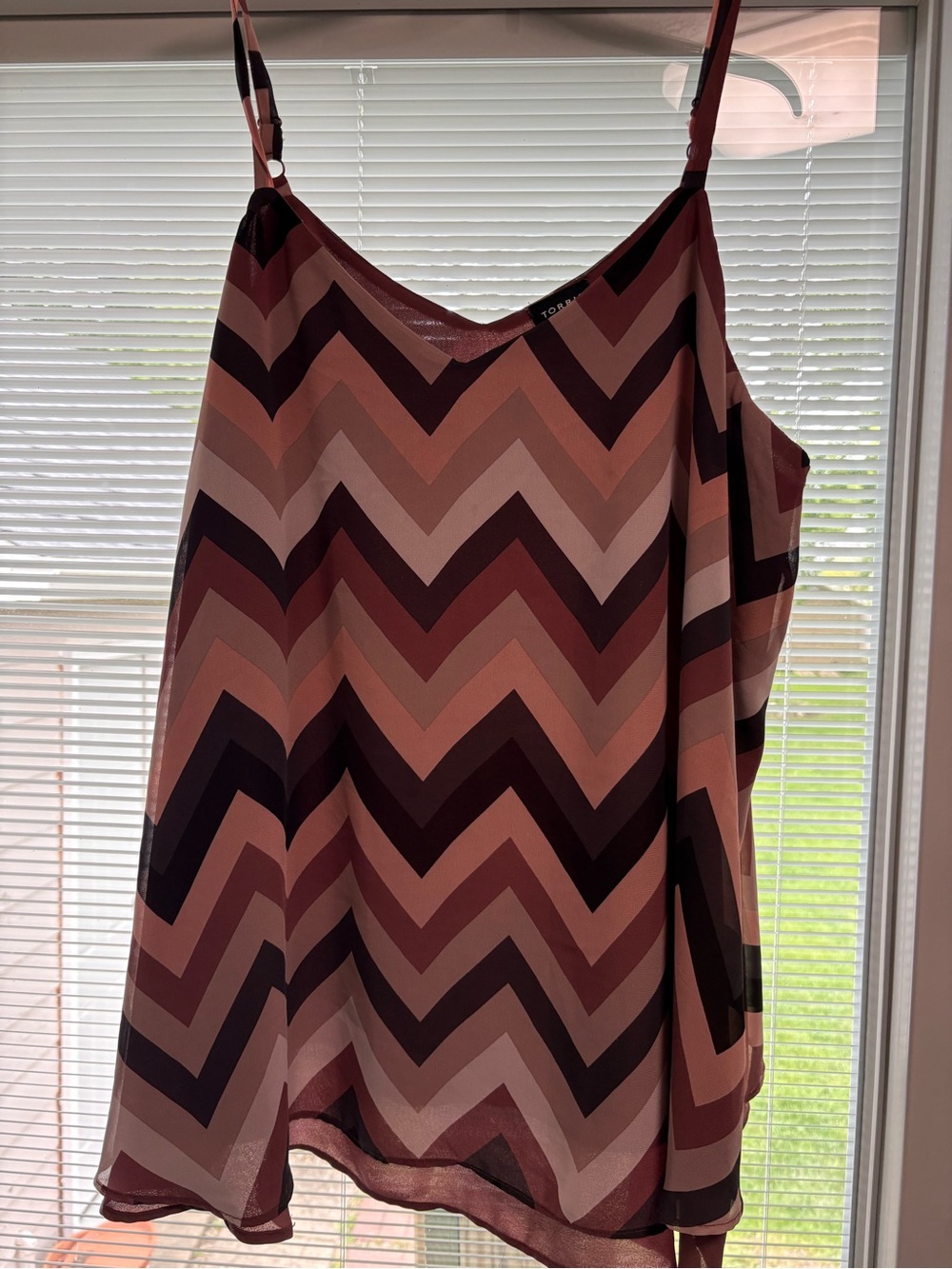 torrid Mauve and Black Printed Cami